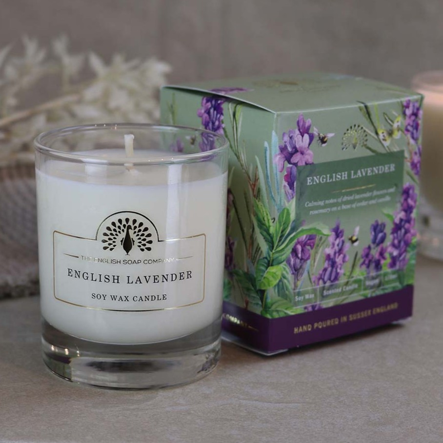 Duftkerze | Englischer Lavendel | von der English Soap Company