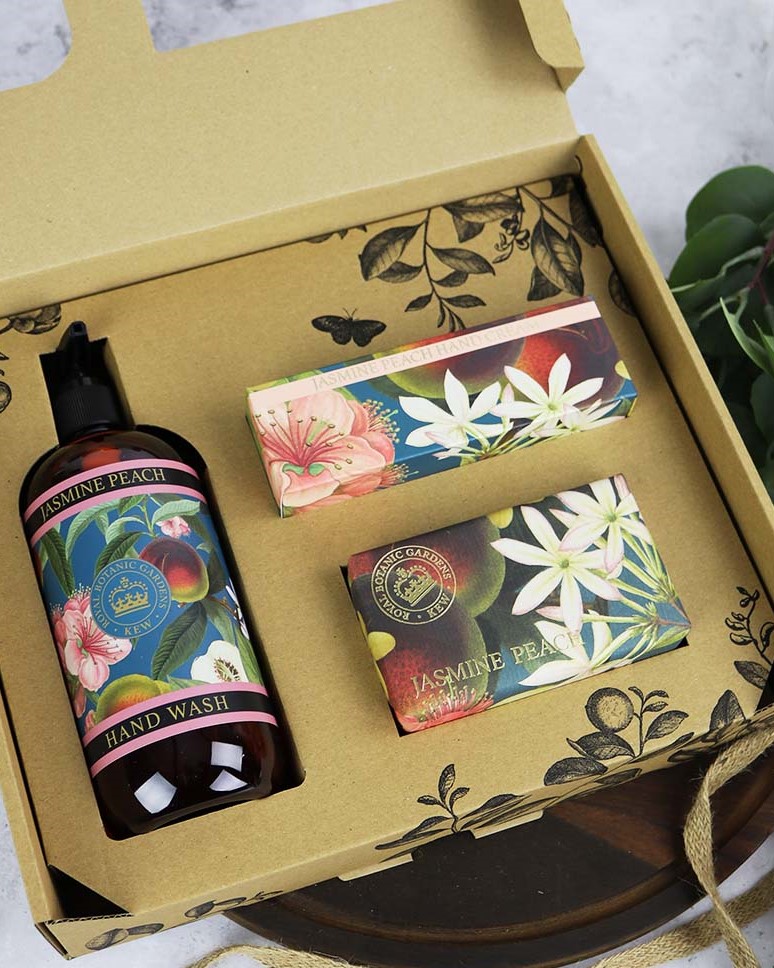 Kew Gardens Handpflege-Set | Jasmin • Pfirsich | The English Soap Company