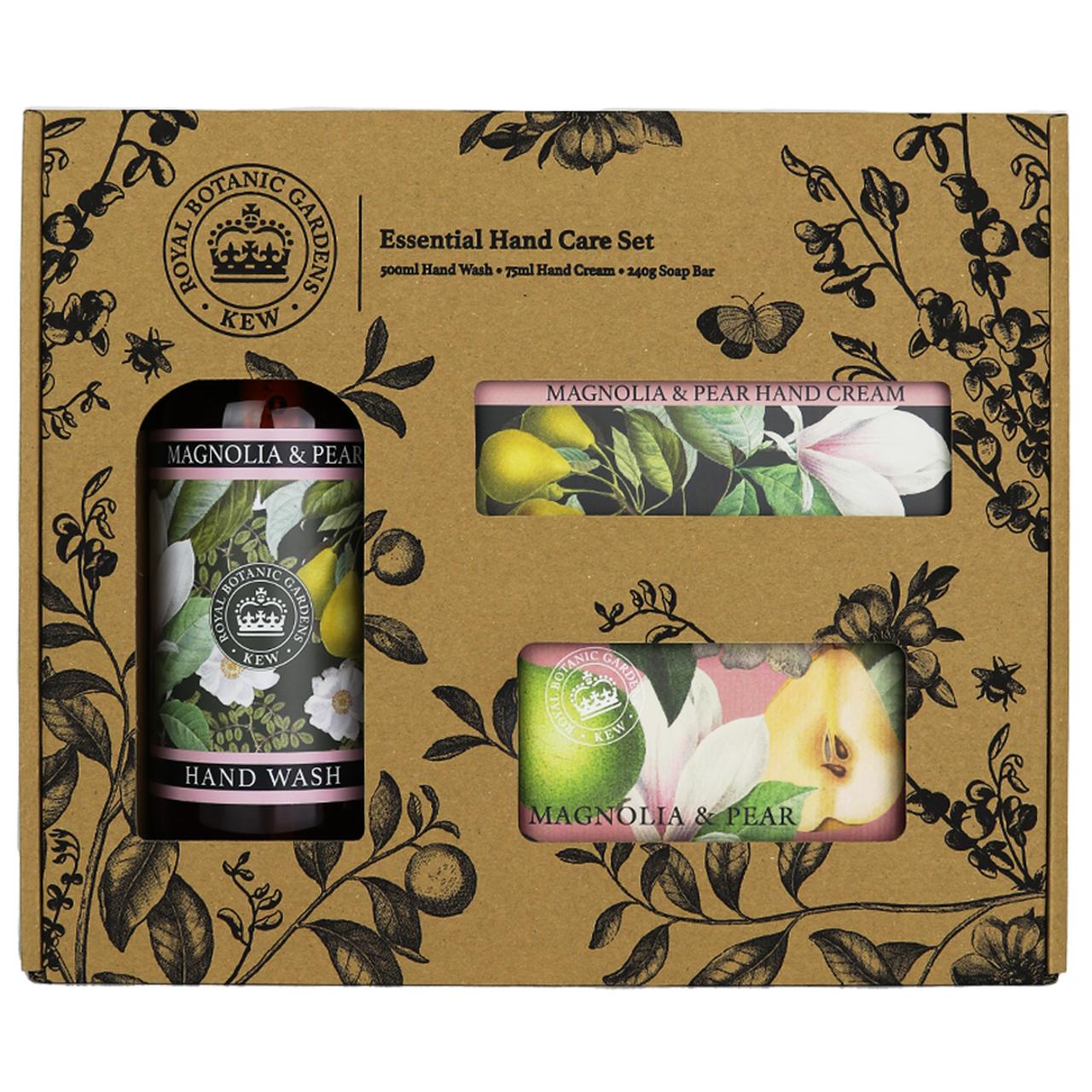 Geschenkbox Magnolie & Birne | The Englisch Soap Company & Royal Botanic Gardens, Kew