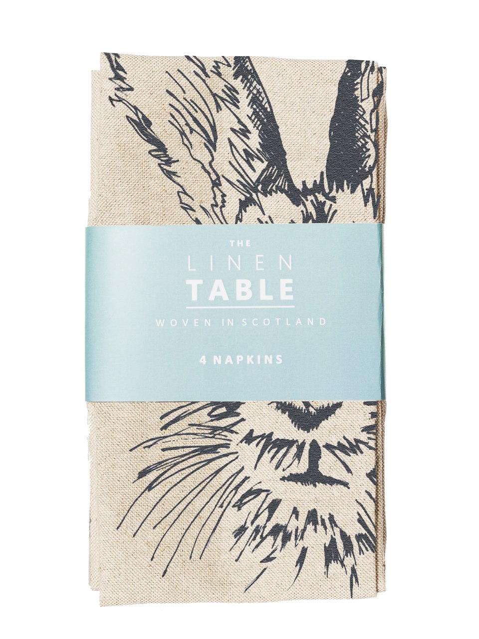 Servietten - 4 Stück Highland Quartett | Leinen 50/50 | The Linen Table