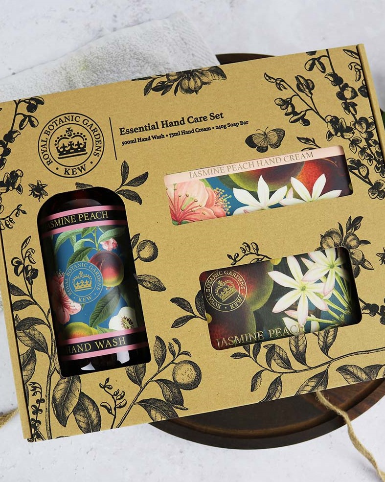 Kew Gardens Handpflege-Set | Jasmin • Pfirsich