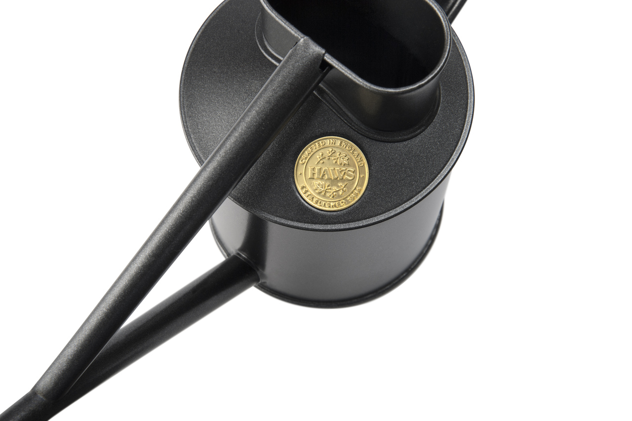 Haws Zimmergießkanne Pot Waterer | 2 Pint, Graphit | Haws-Medaillon