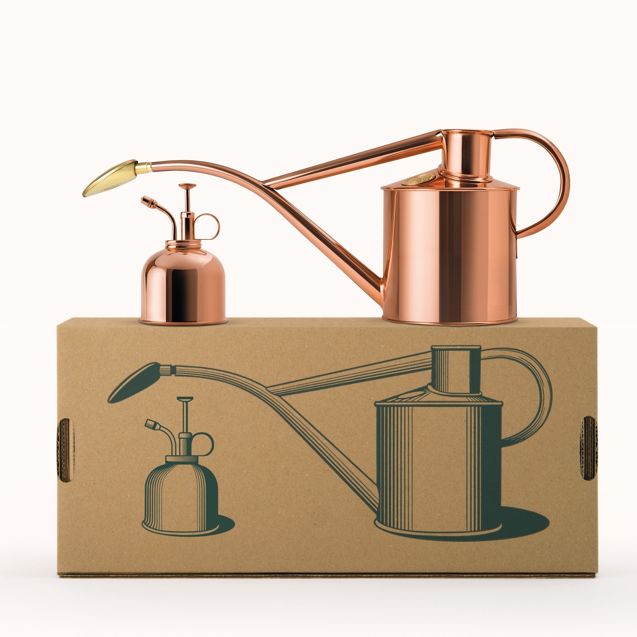 Haws Watering-Kit | Geschenkset Kupfer & Kupfer