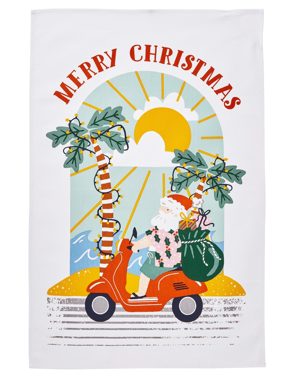 Ulster Weavers Baumwoll-Geschirrtuch | Sunny Santa