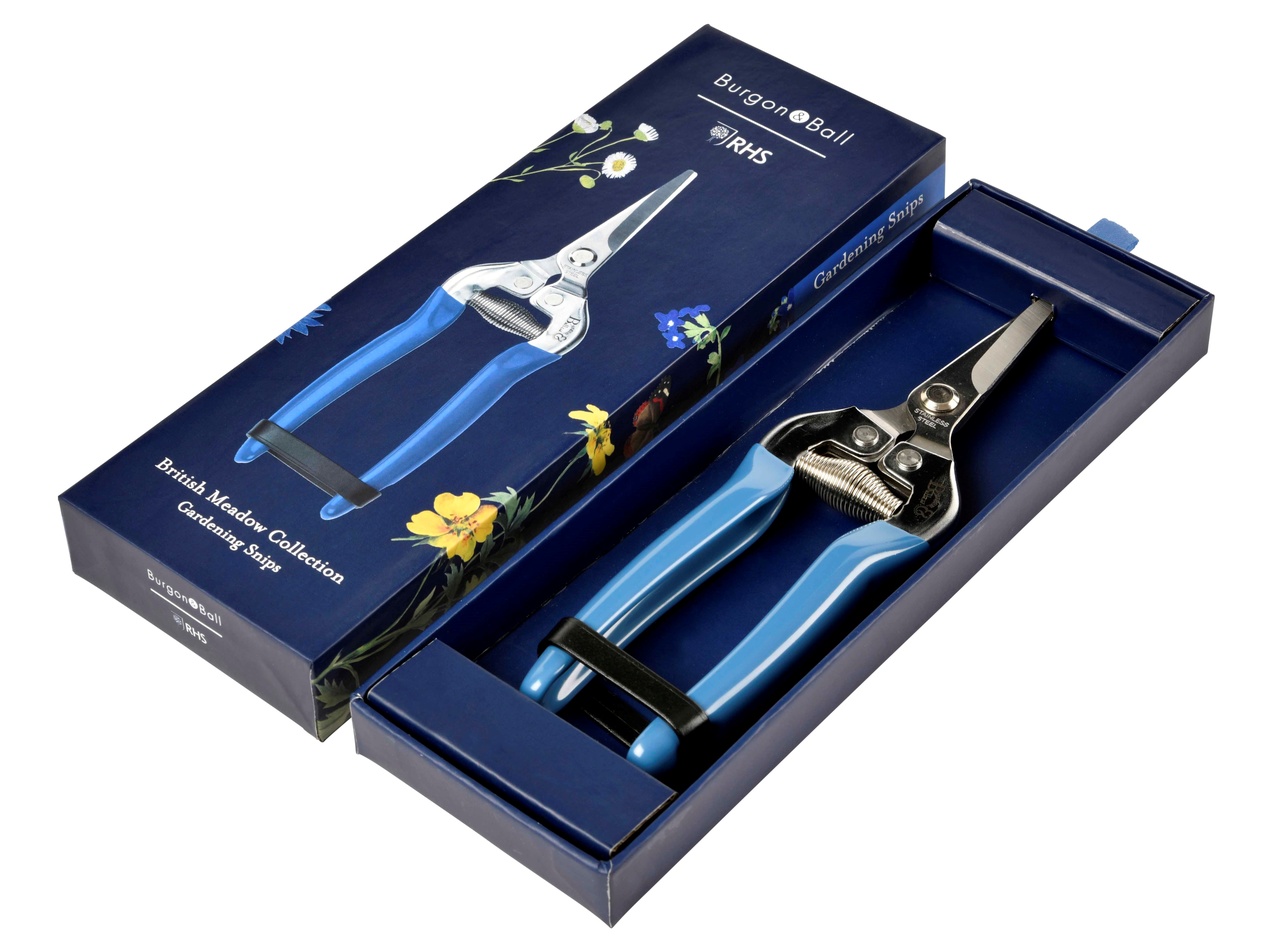 British Meadow Blumenschere, Präsentbox geöffnet