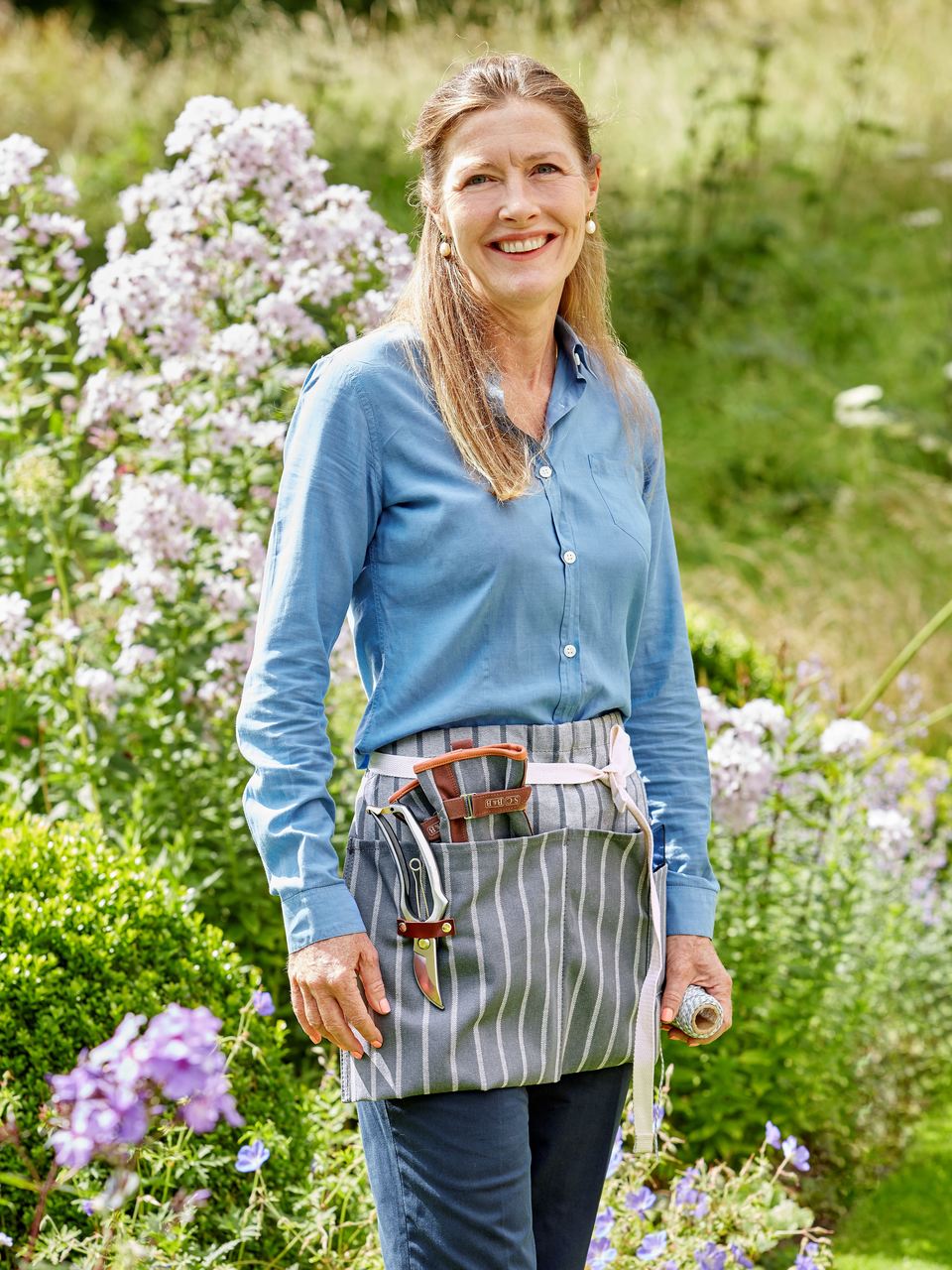 Garten-Halbschürze von Sophie Conran | Grau