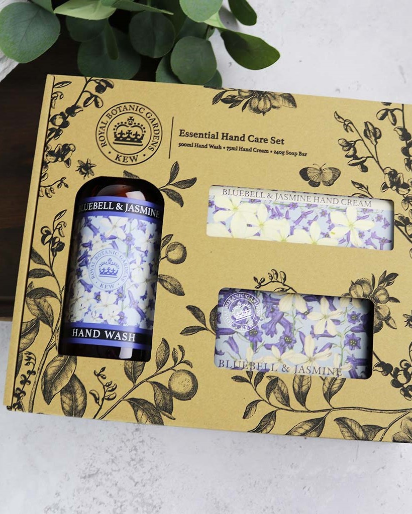 Kew Gardens Handpflege-Set | Glockenblume & Jasmin