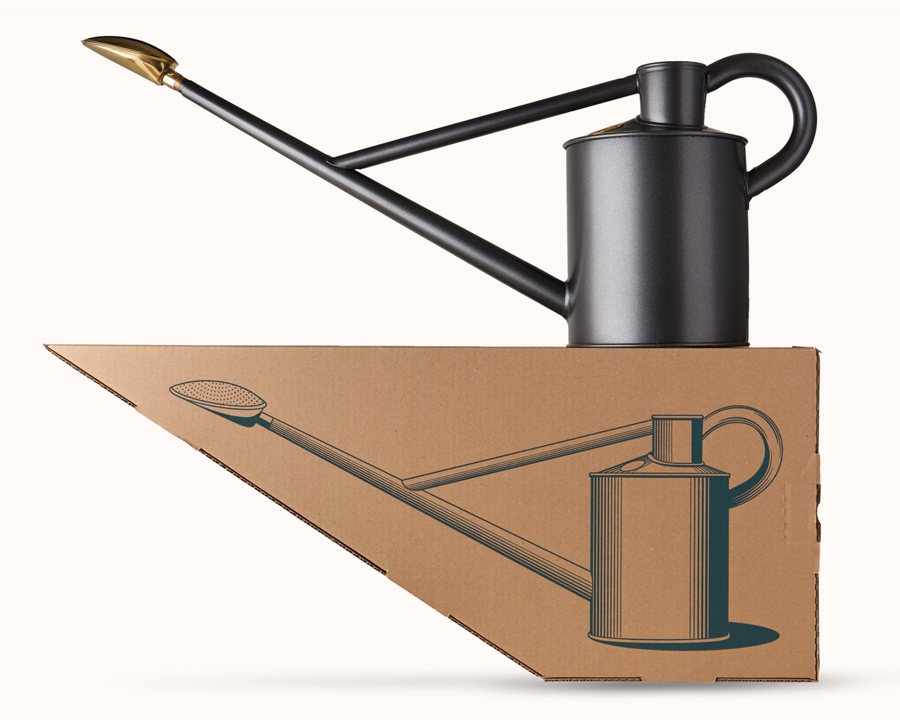 Haws Long Reach Can 1 Gallon | Graphit | mit Verpackung