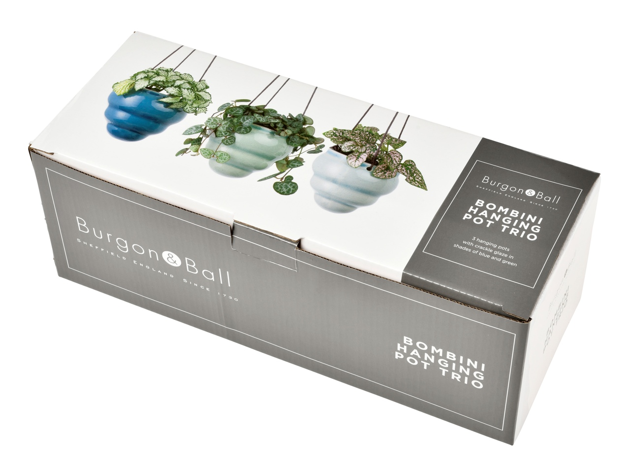 Hanging Pot Trio 'Bombini