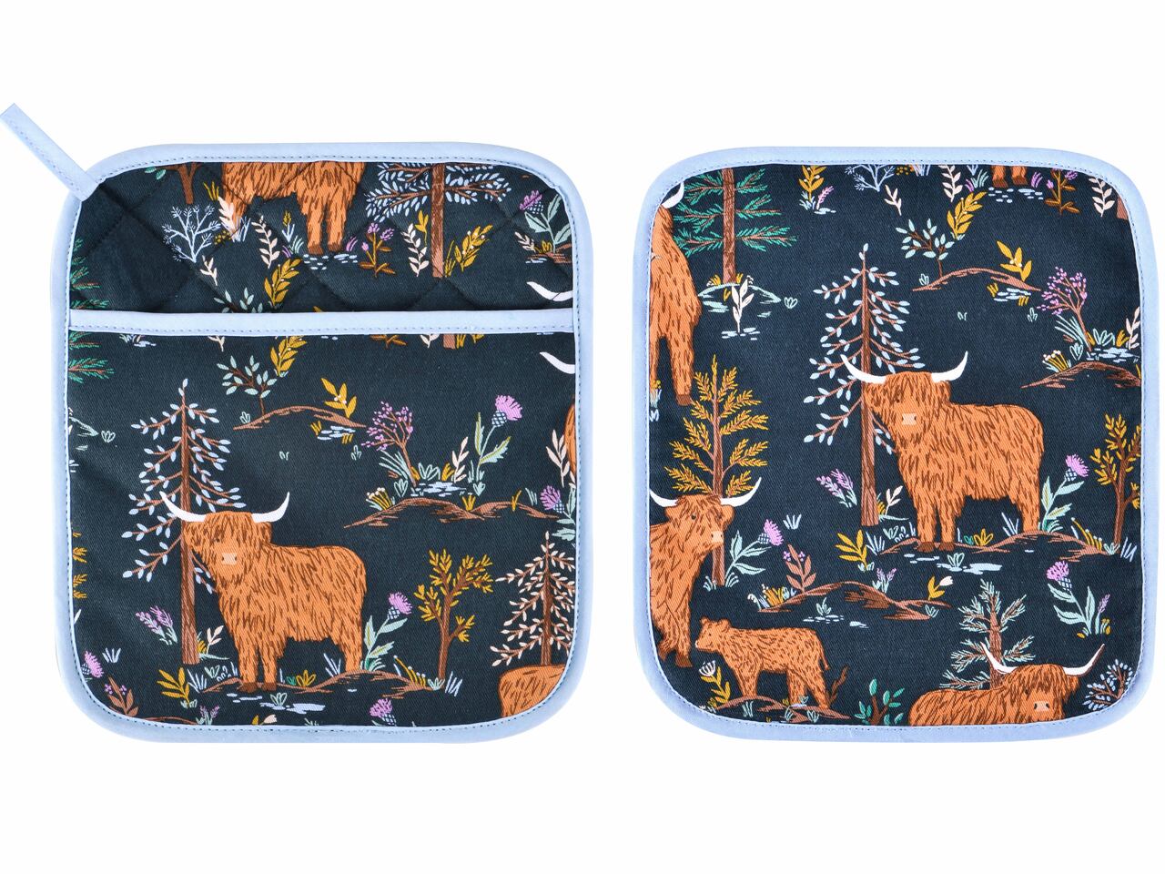 Topflappen Connie the Cow - Vorder- u. Rückseite | von Ulster Weavers