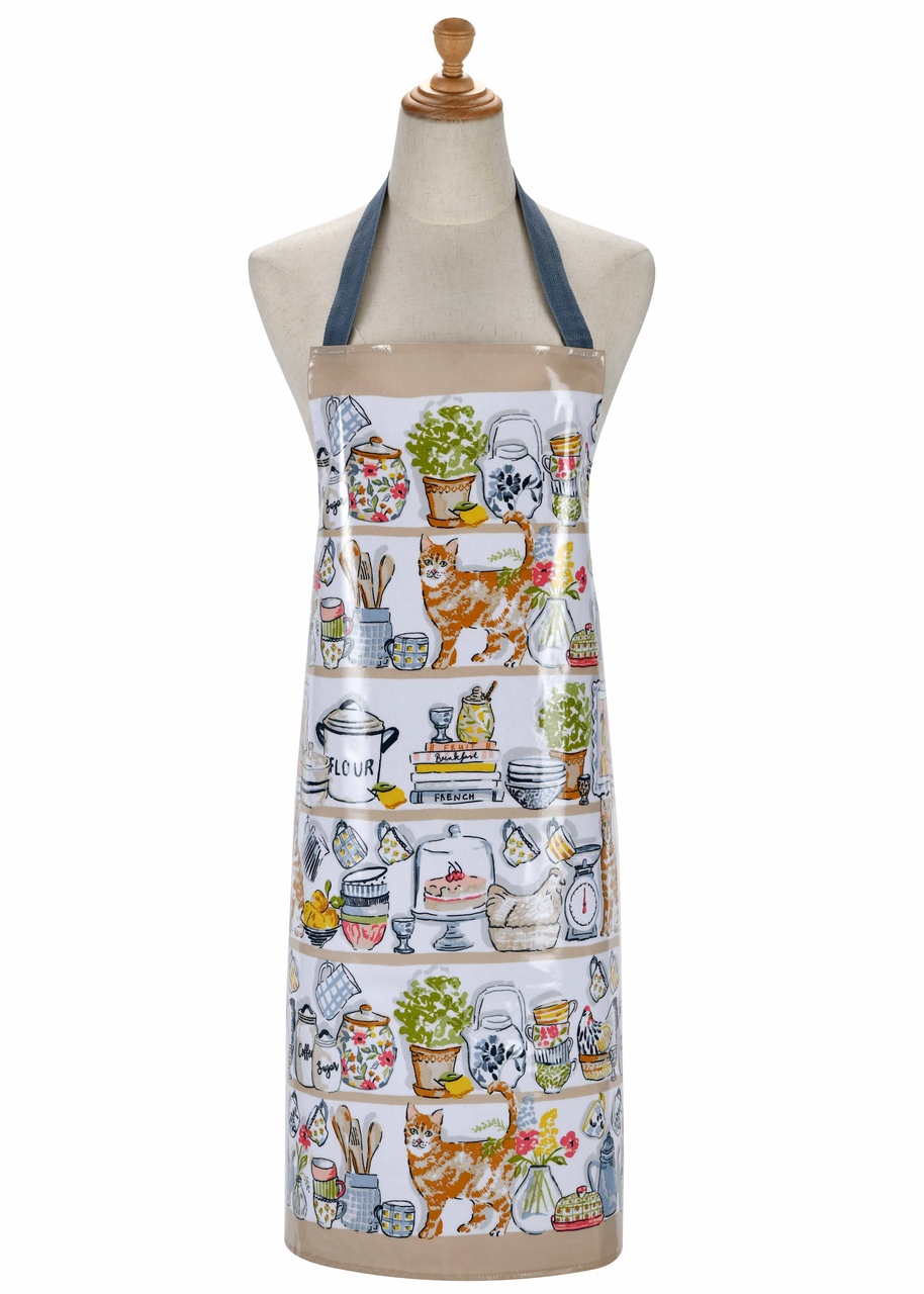 PVC-Schürze | Pantry Cats - Samtpfoten in der Speisekammer | von Ulster Weavers