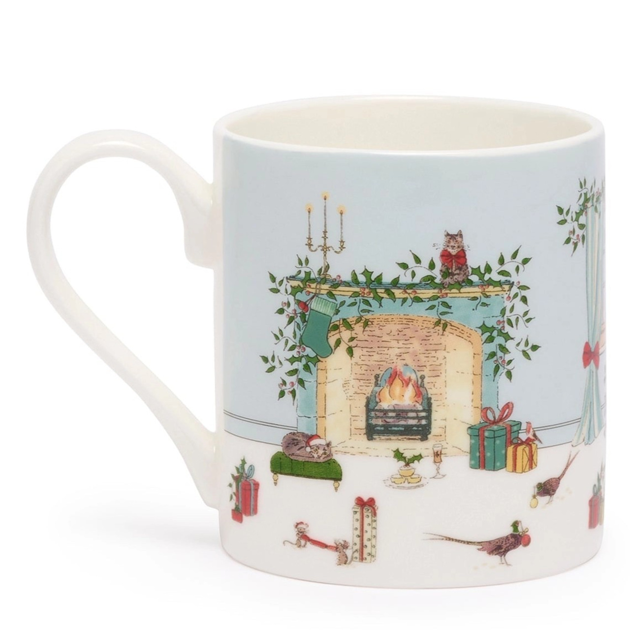 Weihnachtstasse | Design Cosy Christmas | Das gemutliche Kaminfeuer