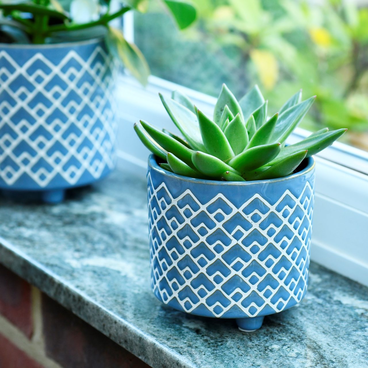 Burgon & Ball Indoor-Topf BILBAO BLAU | klein