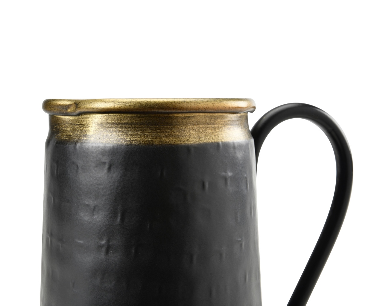 Wasser-Krug SAHARA SUNSET | mit dekorativ lackiertem Rand