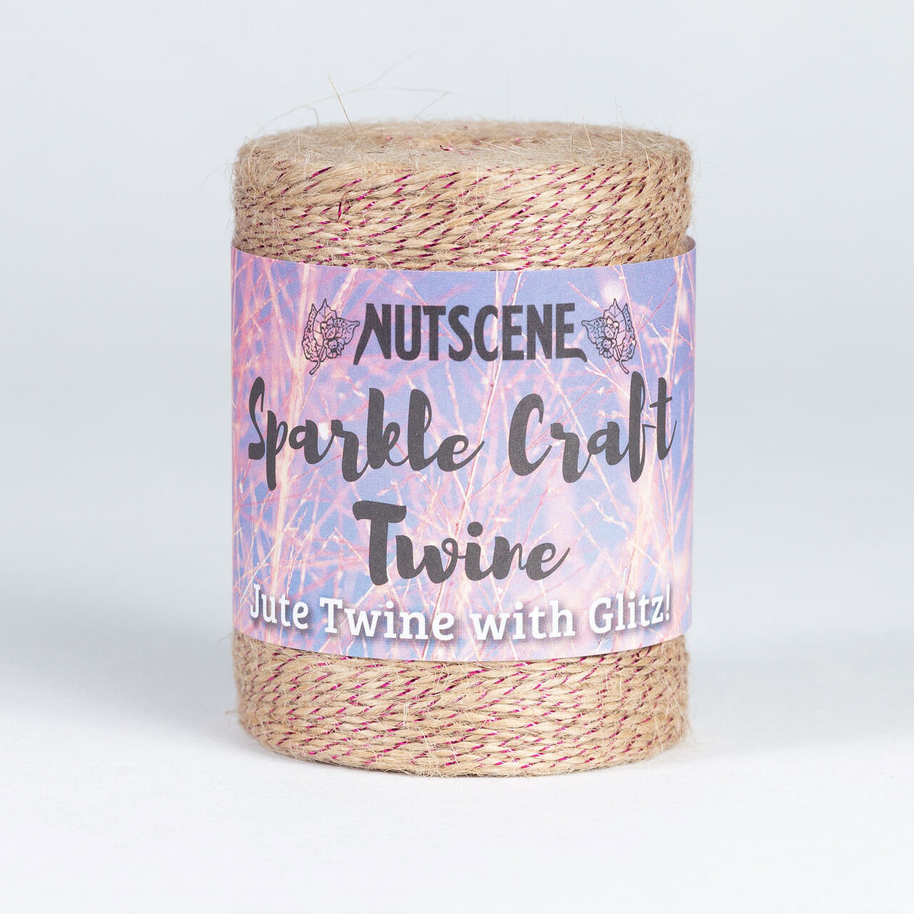 Nutscene Sparkle Craft Twine | Rosé