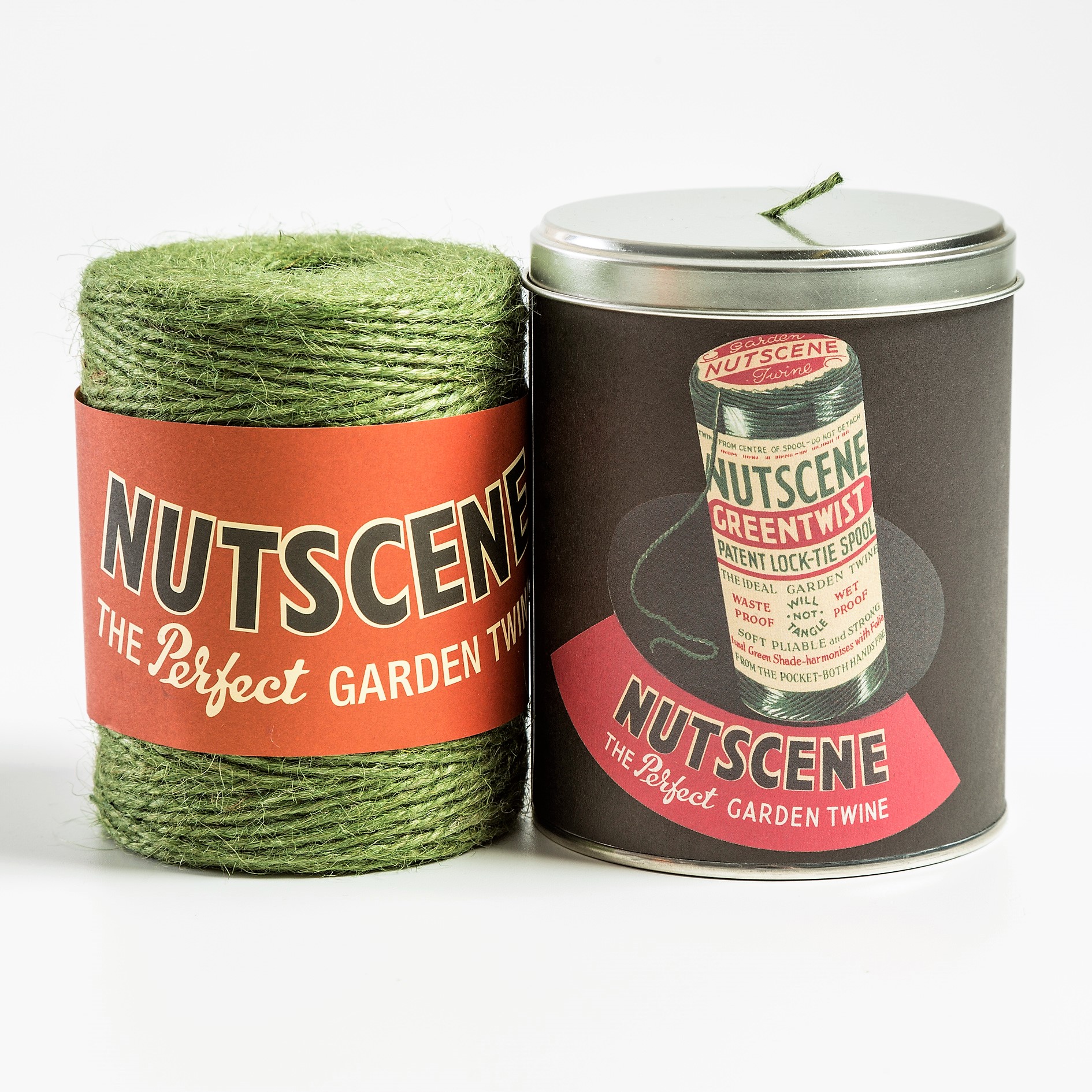 Gartenschnur in der Dose | Retro-Geschenkset