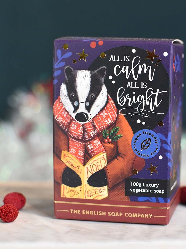 Geschenkseife Weihnachtswesen | Dachs