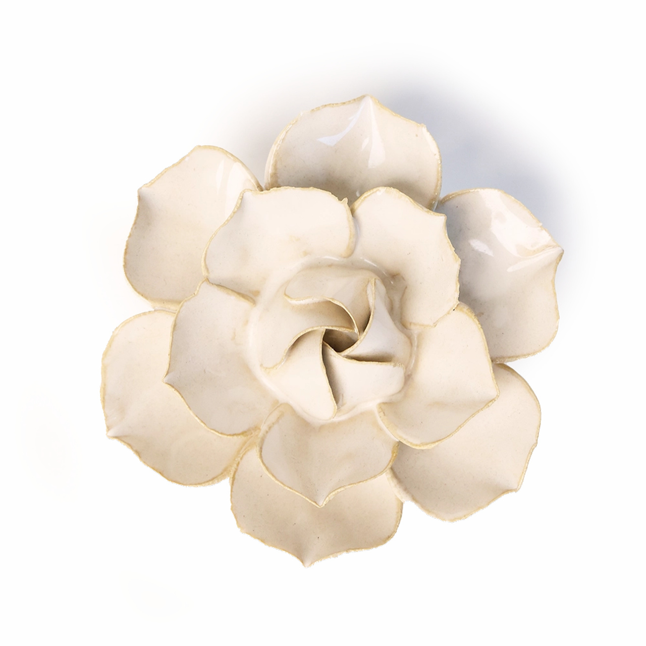 Keramikblüte Narzisse | Farbe: Elfenbein