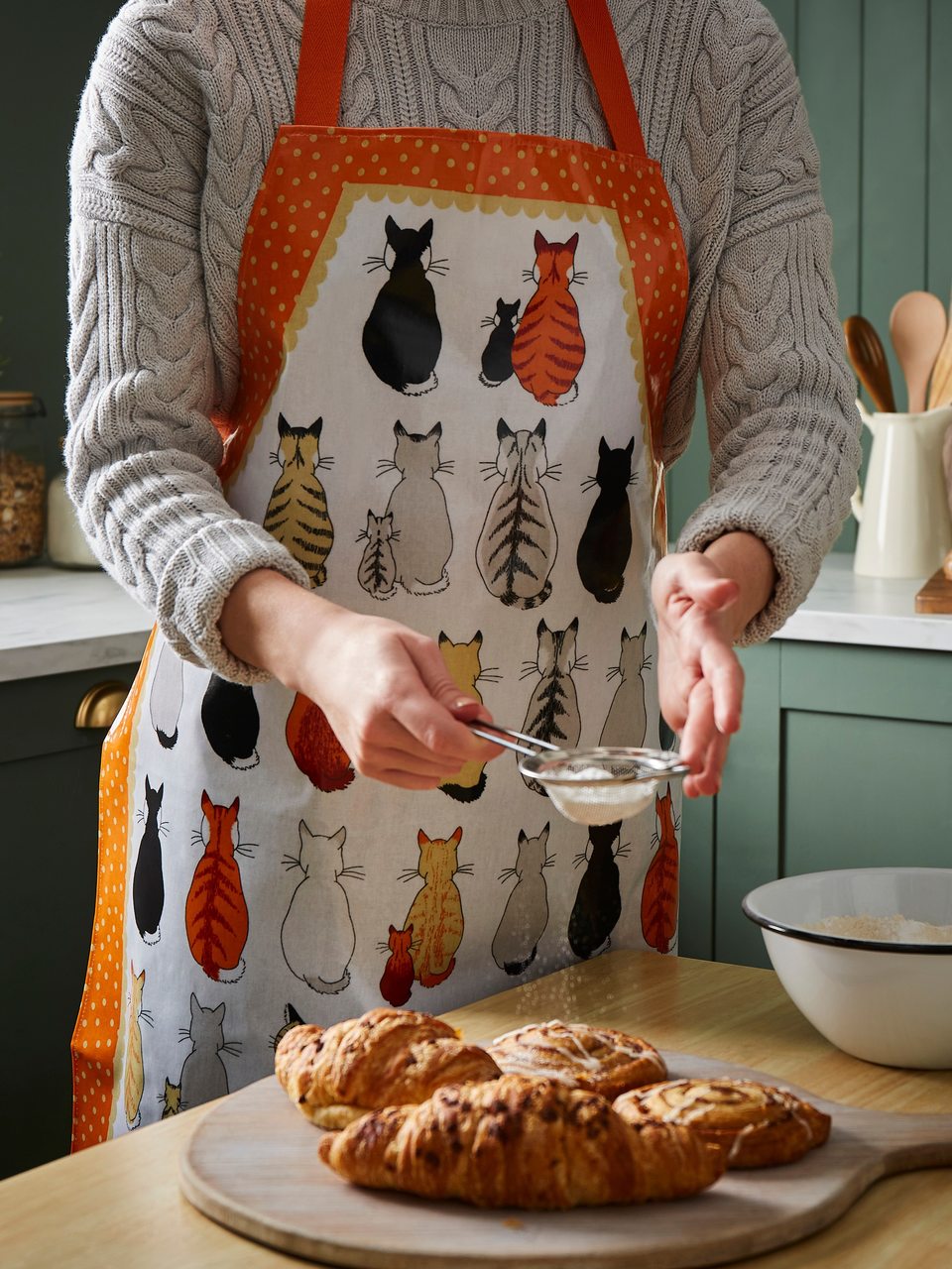 Ulster Weavers PVC-Schürze | Wartende Katzen