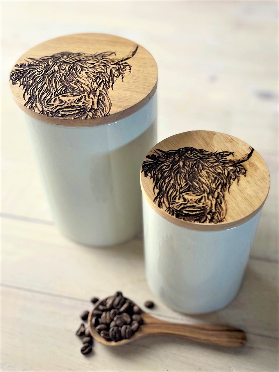 Highland Cow | Vorratsdosen groß und klein