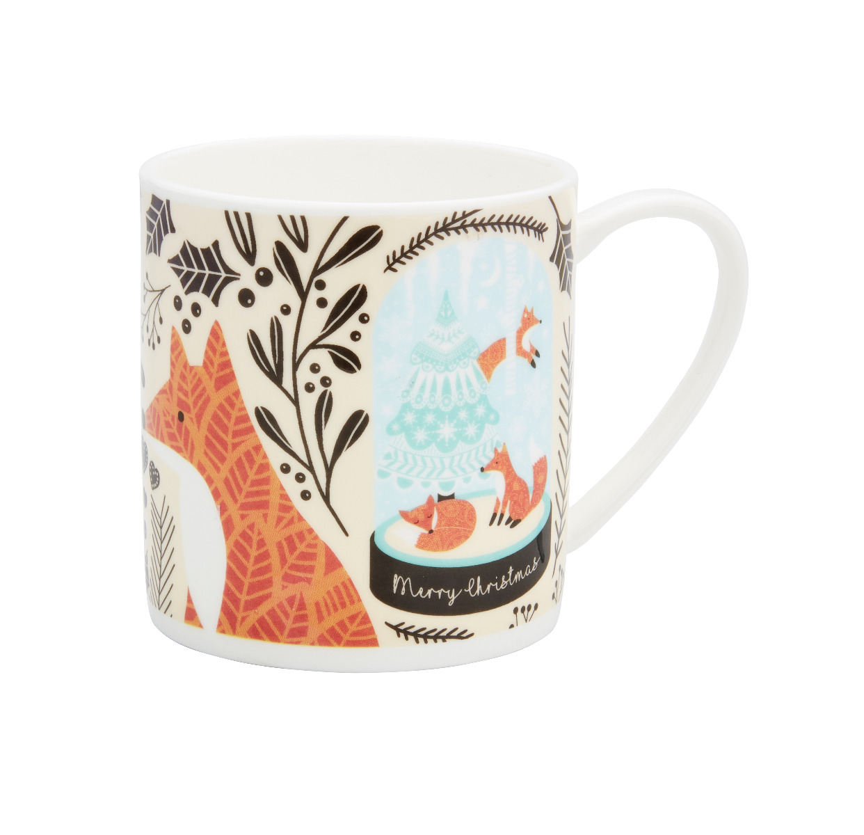 Weihnachtstasse 'Füchslein'