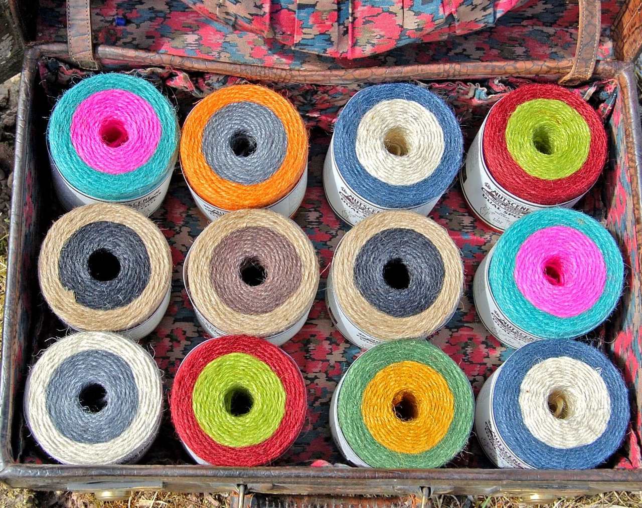 DUO-Jutespulen - Auswahl