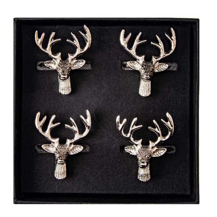 Serviettenringe Hirsch | in der Präsentbox