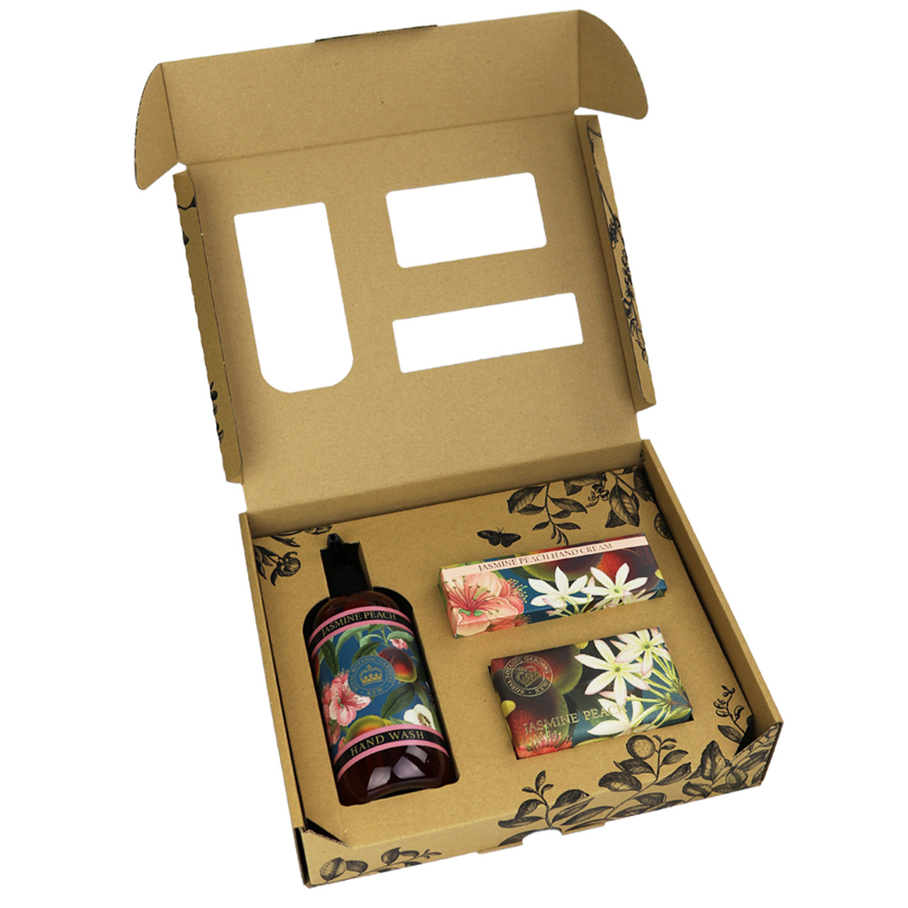 The Royal Botanic Gardens, Kew | Essential  Hand Care Gift Box | Jasmin • Pfirsich