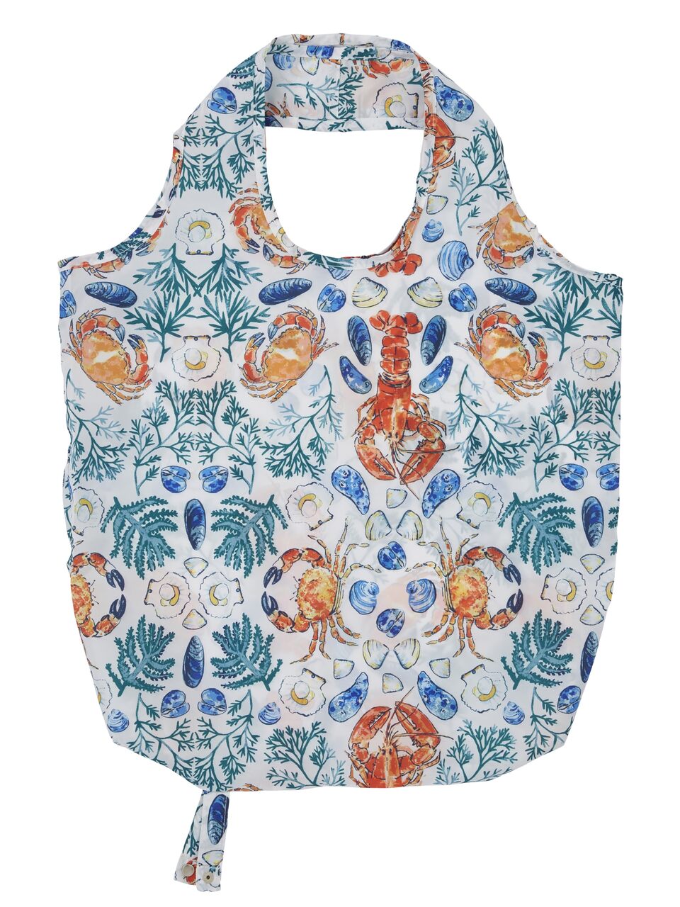 faltbarer Einkaufsbeutel Meeresfrüchte | von Ulster Weavers