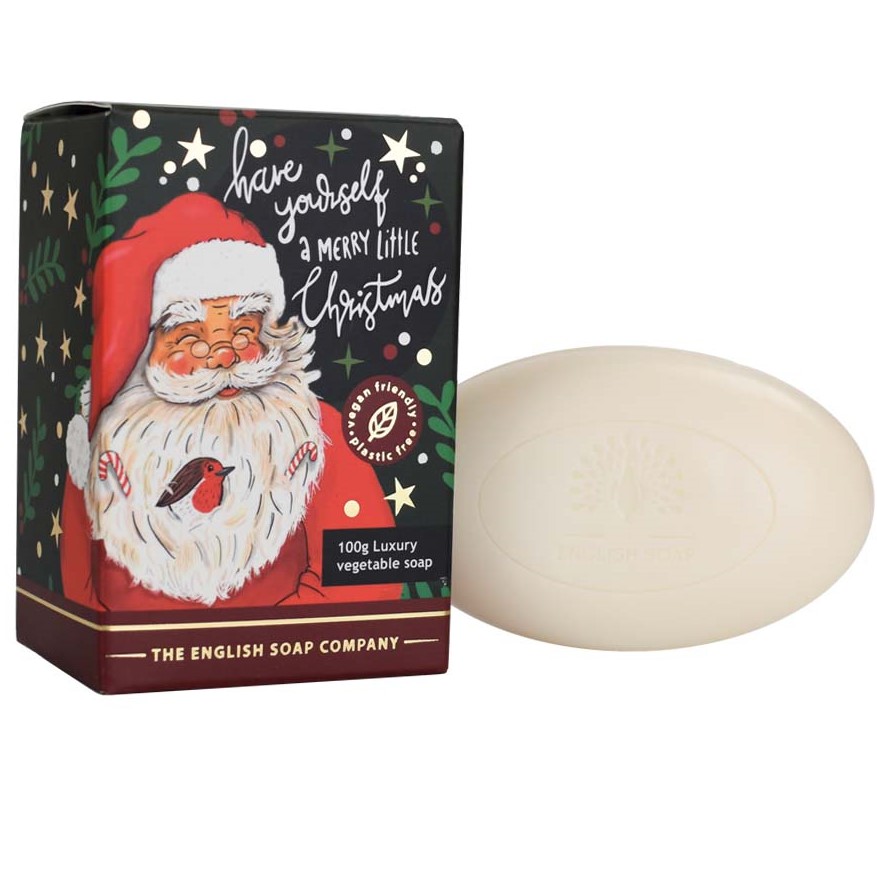 Weihnachtsseife Motiv Weihnachtsmann | The English Soap Company