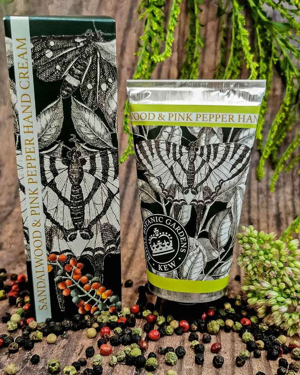 Fein duftende Handcreme | Kew Gardens | Sandelholz & Rosa Pfeffer