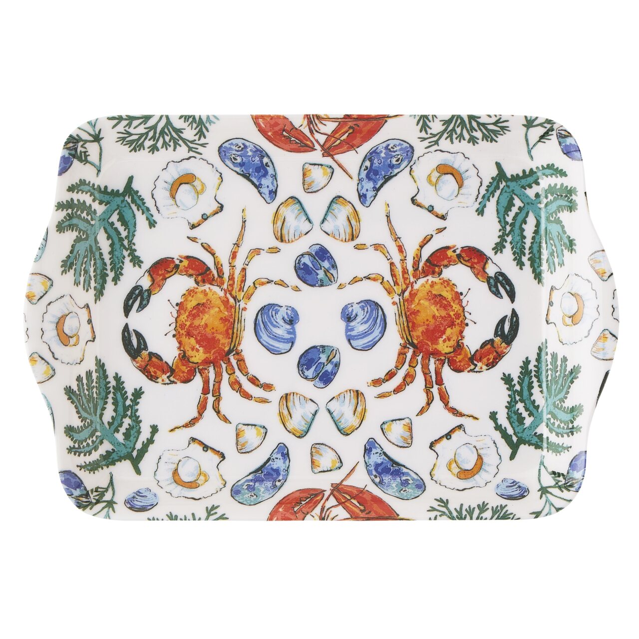 Kleines Serviertablett | Design Meeresfrüchte | Ulster Weavers