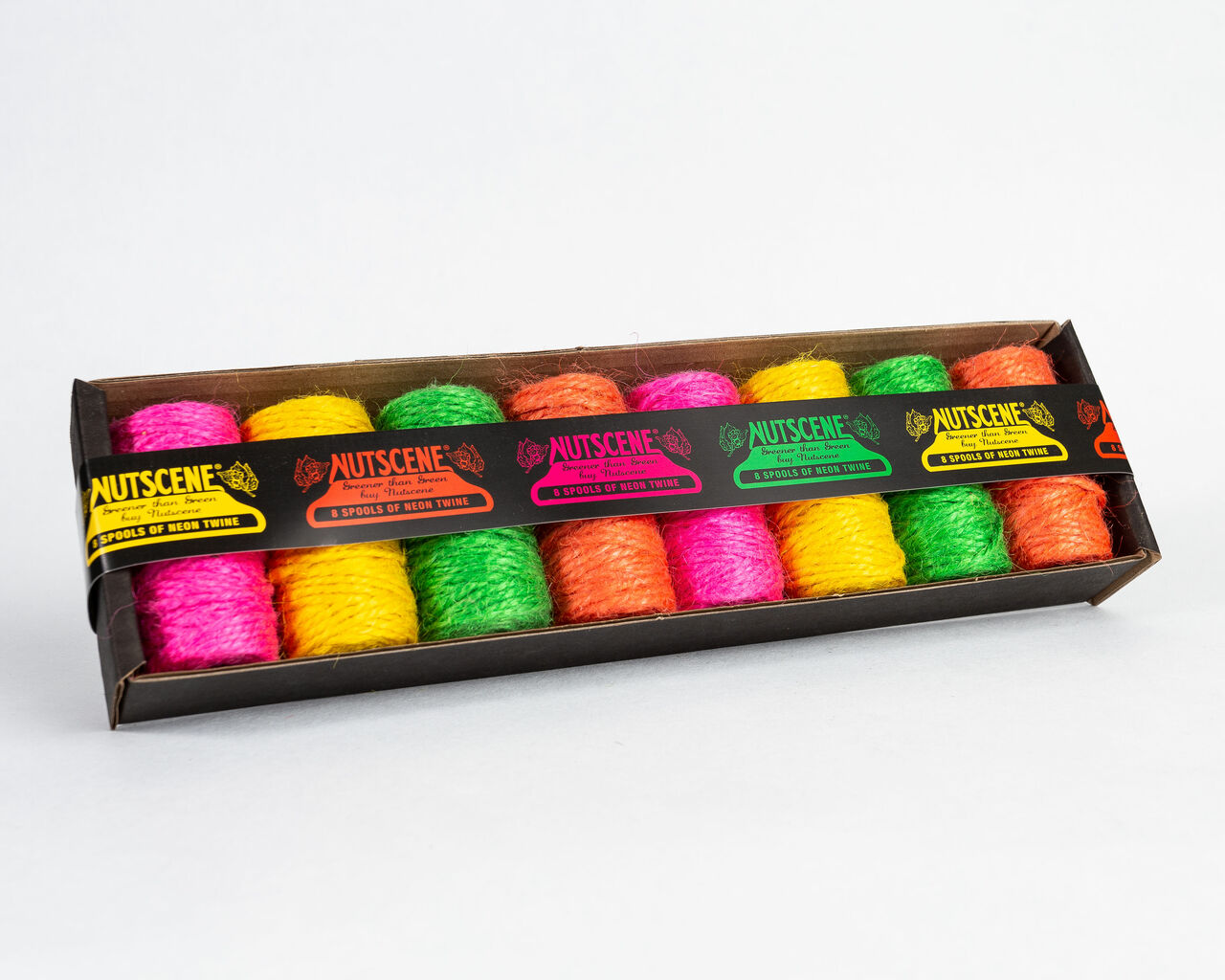 8er-Set Neon-Minispulen