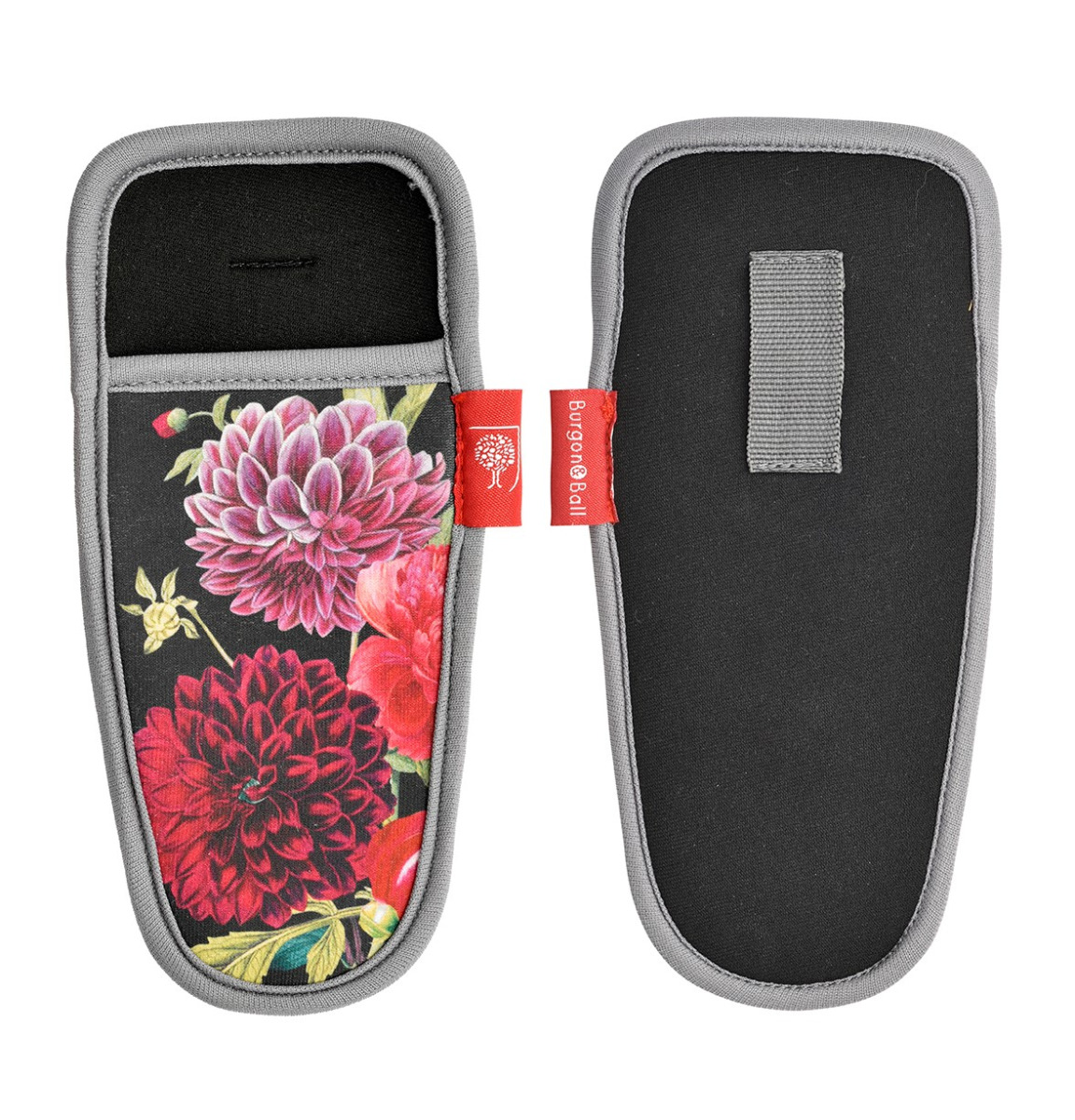 Scherenholster British Bloom Vorder- und Rückseite