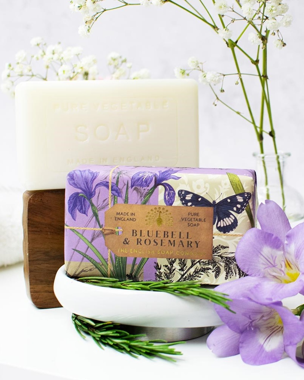 Jubiläumsseife | Glockenblume & Rosmarin