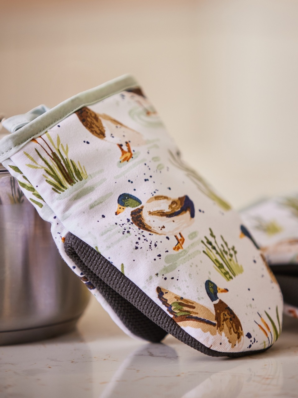 Topfhandschuhe Farmhouse Ducks | von Ulster Weavers