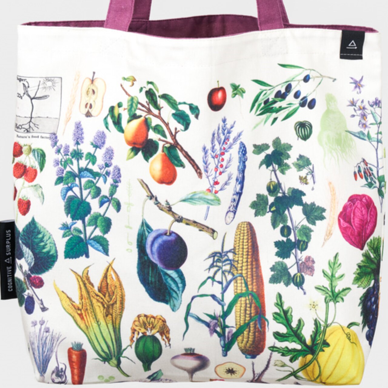 Wochenmarkt | Tragetasche zum Wenden | 100% recyceltes Canvas | aus USA