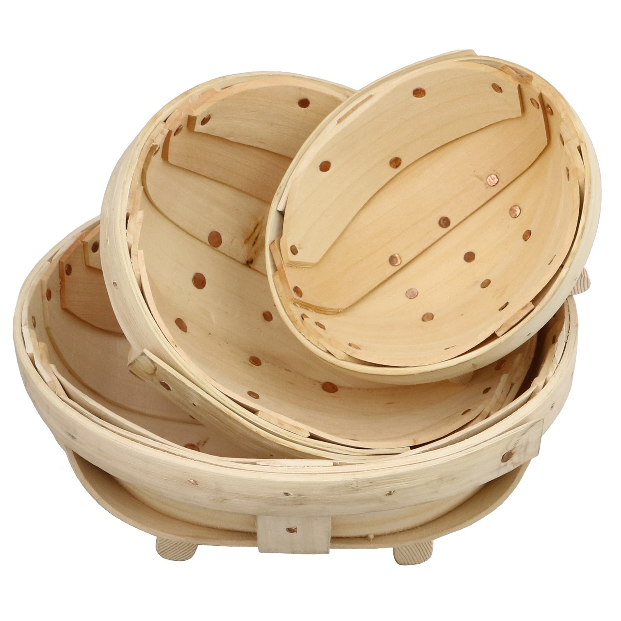 Royal Sussex Obstkörbe | geschält | 3 Größen