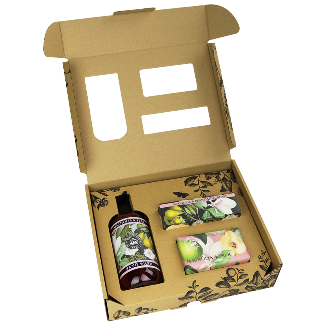 The Royal Botanic Gardens, Kew | Essential  Hand Care Gift Box | Magnolie & Birne