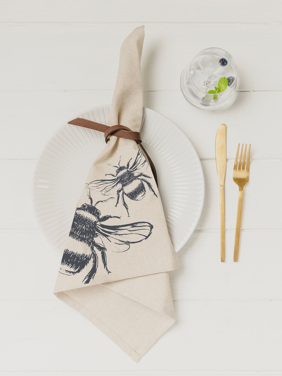 ServiettenBiene | 4er-Set | The Linen Table