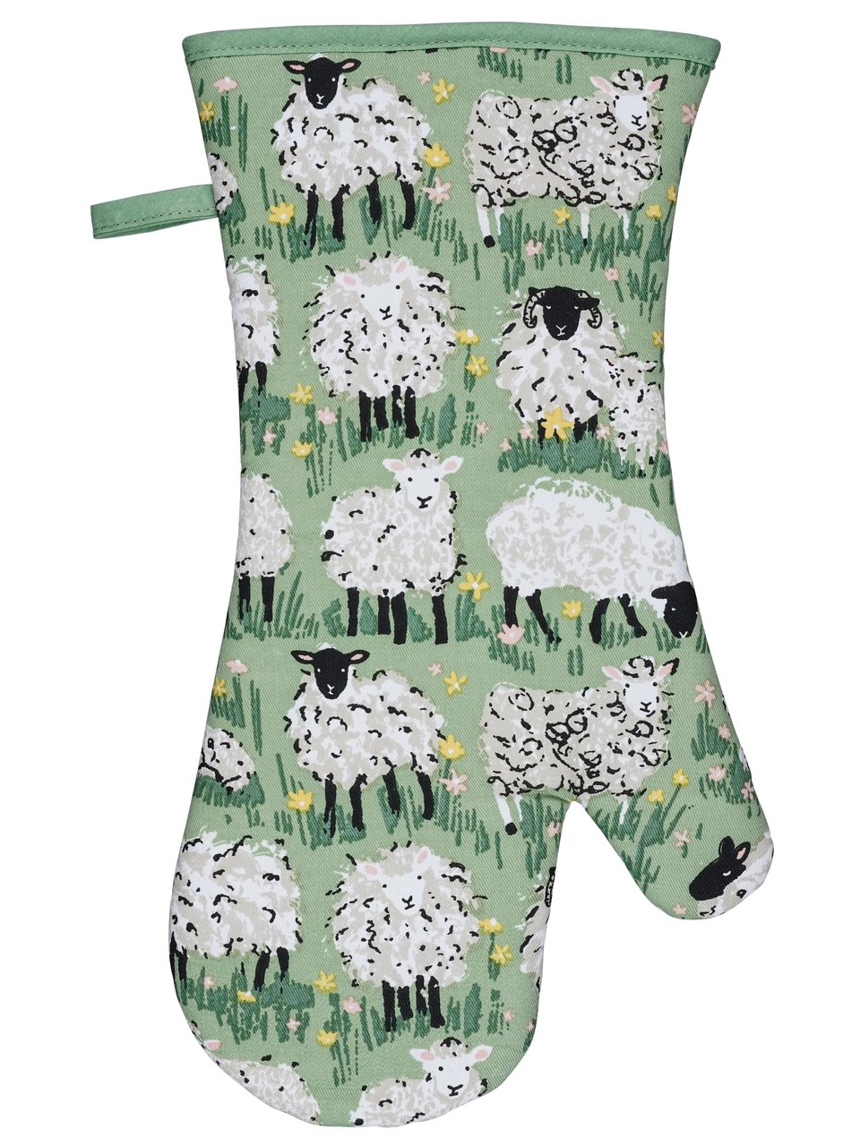 Ofenhandschuh von Ulster Weavers | Design Flauschige Schafe