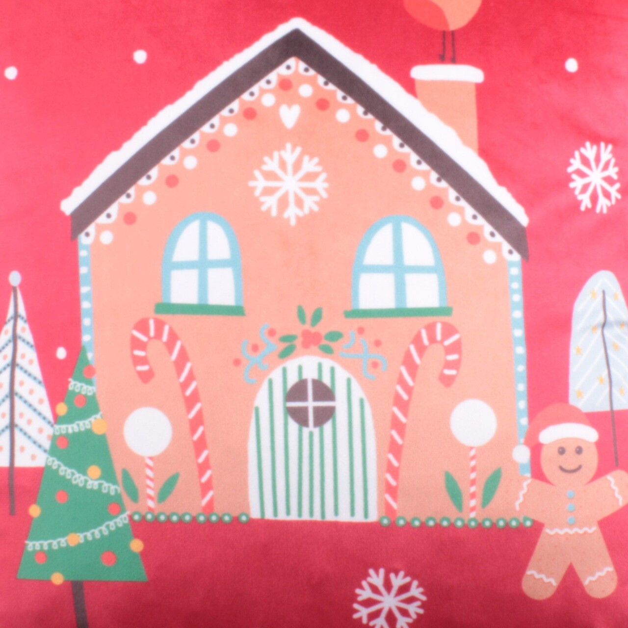 Kissenhülle Lebkuchenmann - Gingerbread Man | von Dreams & Drapes | Ulster Weavers