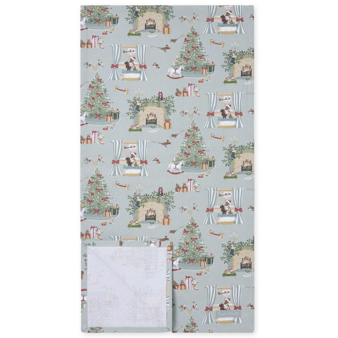 Baumwoll-Tischläufer Cosy Christmas | 35 x 280 cm