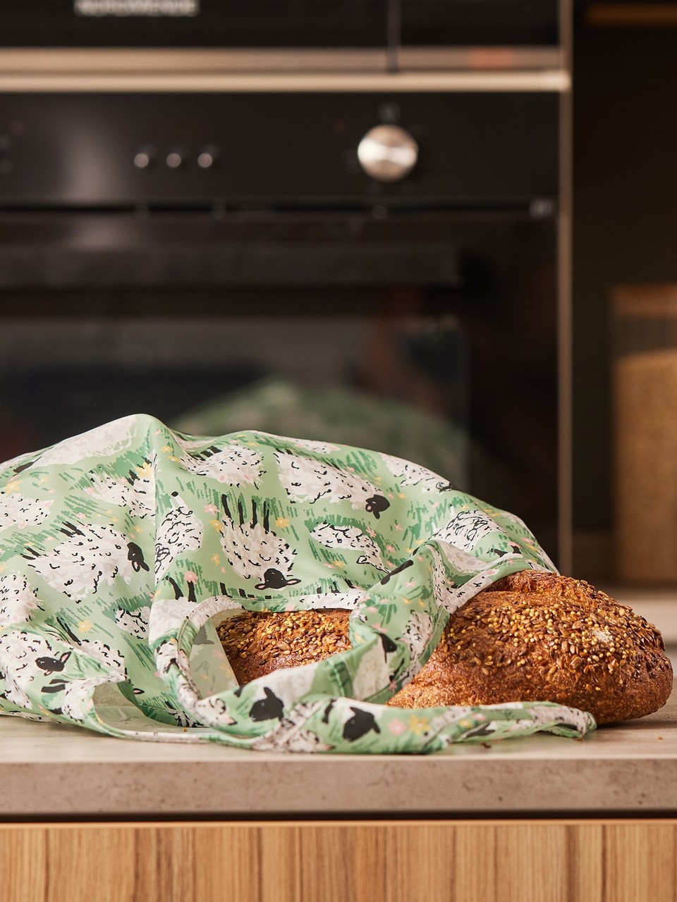 Flauschige Schafe - Einkaufsbeutel für die Tasche