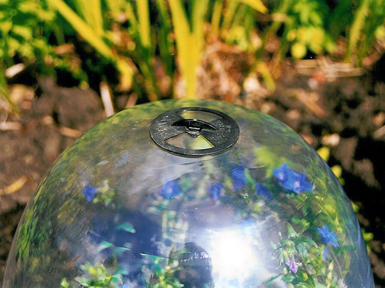 Das Lüftungsrad der Garten-Glocken