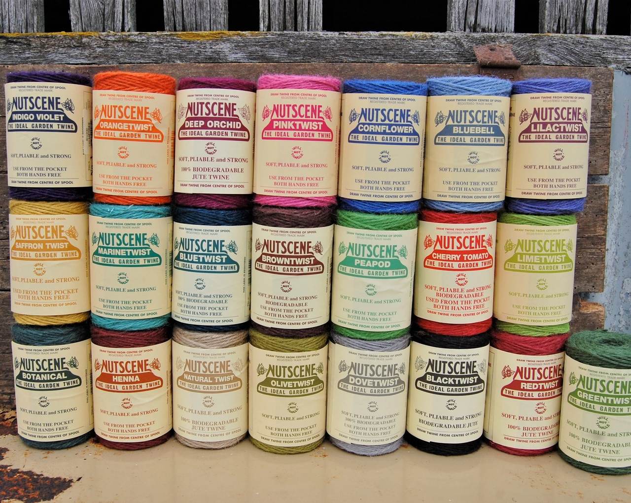 Nutscene Heritage Jutespulen | 110 m Länge