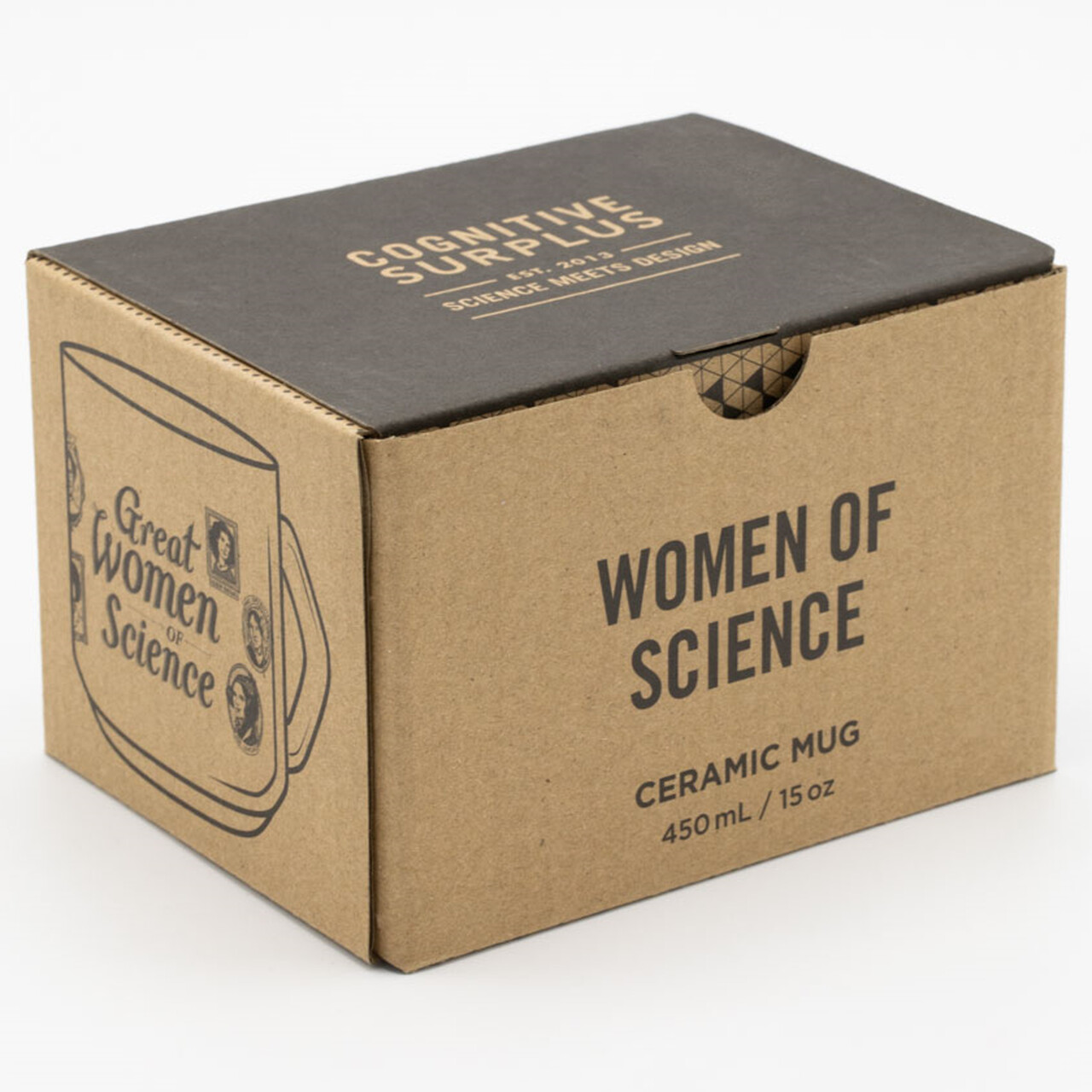 Große Frauen der Wissenschaft | Keramiktasse von Cognitive Surplus | Die Verpackung