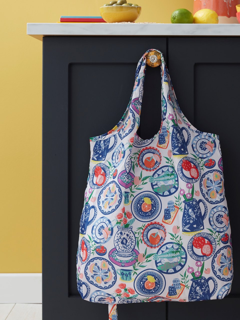 Einkaufsbeutel Mediterrane Teller