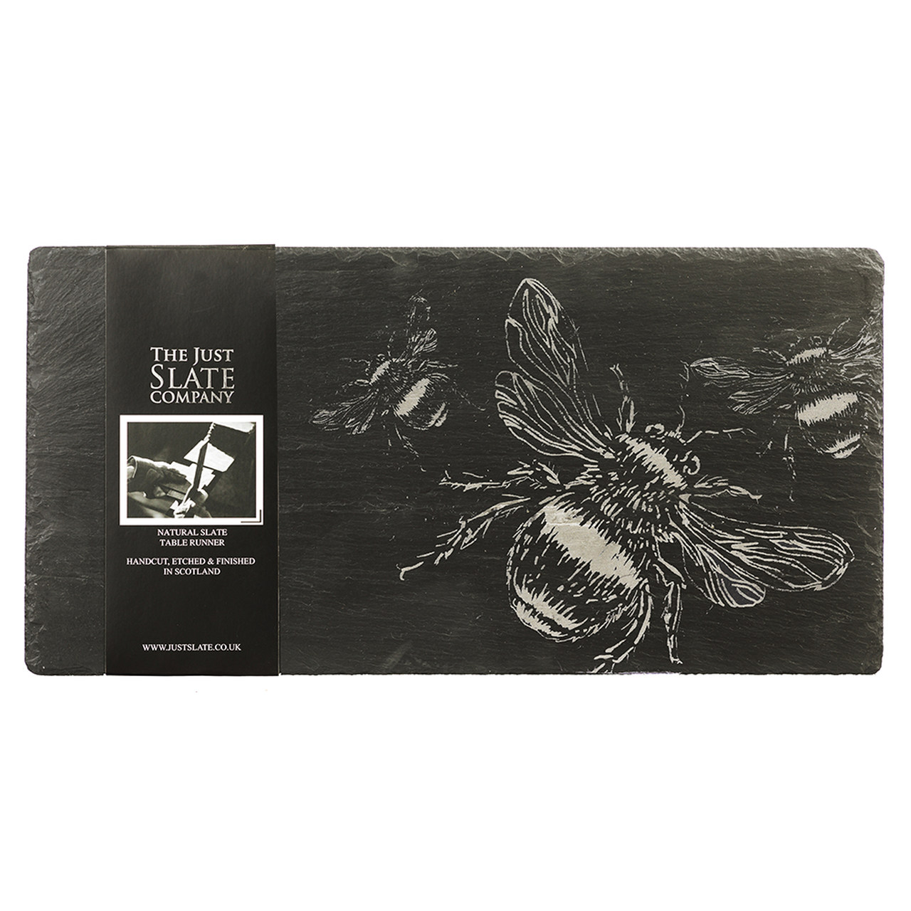 Schiefer-Servierplatte Biene | The Just Slate Company - Selbrae House
