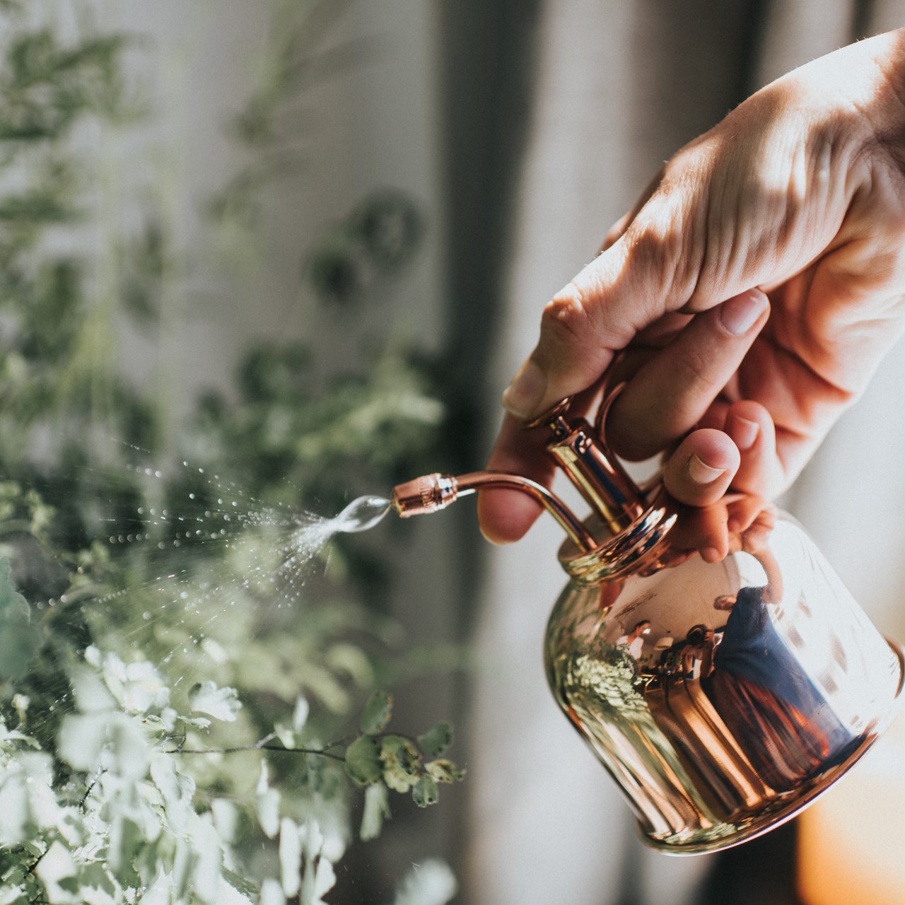 Feinzerstäuber aus Kupfer von Haws